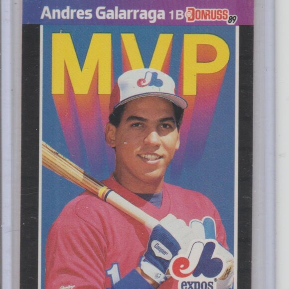 Andres Galarraga 1989 Donruss MVP #BC 16 - Picture 1 of 2